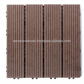 Impermeable al aire libre WPC decking tile